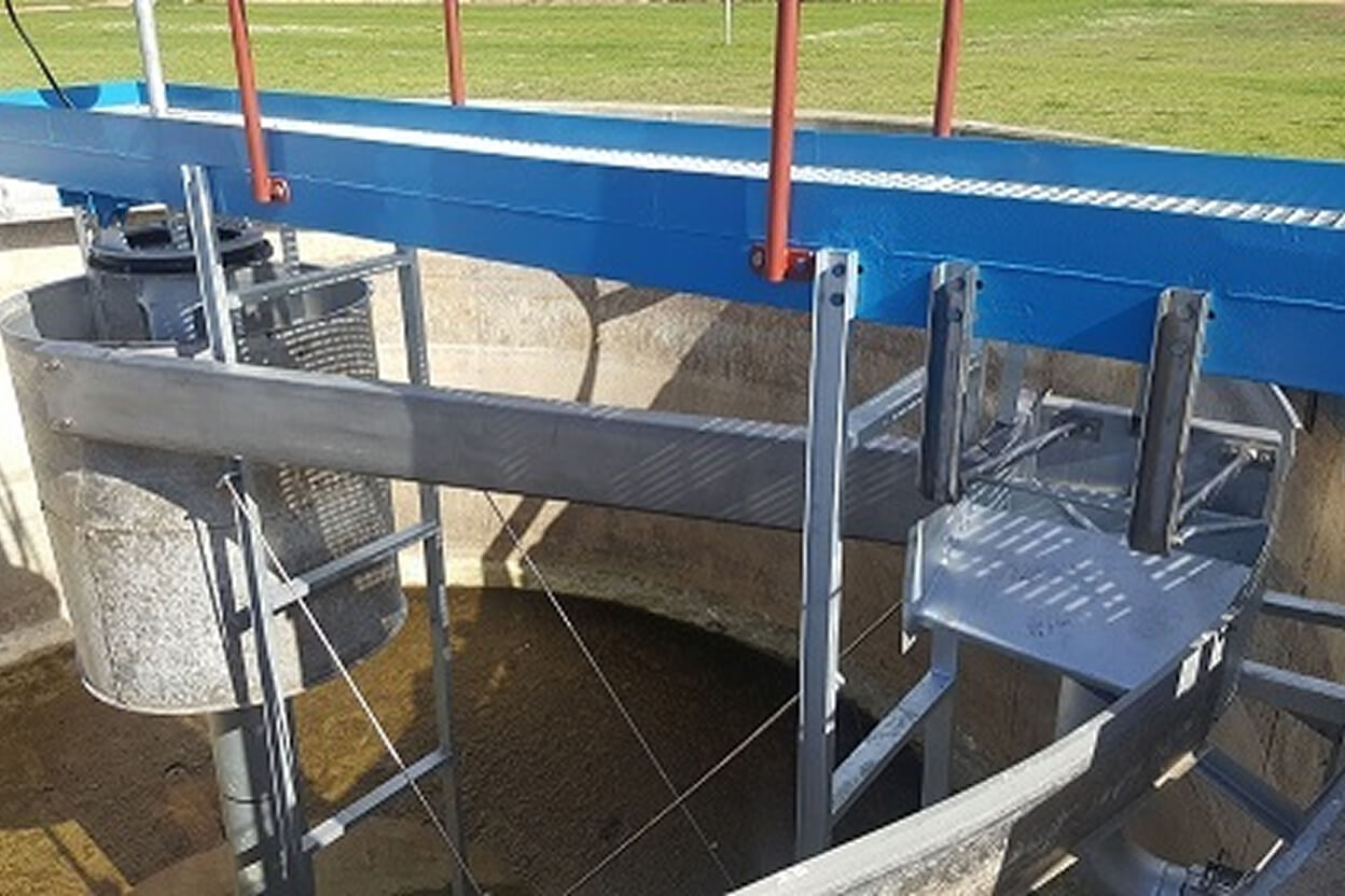 Aeration System, Municipal Waste Water Treatment Works, photo 3 of 7