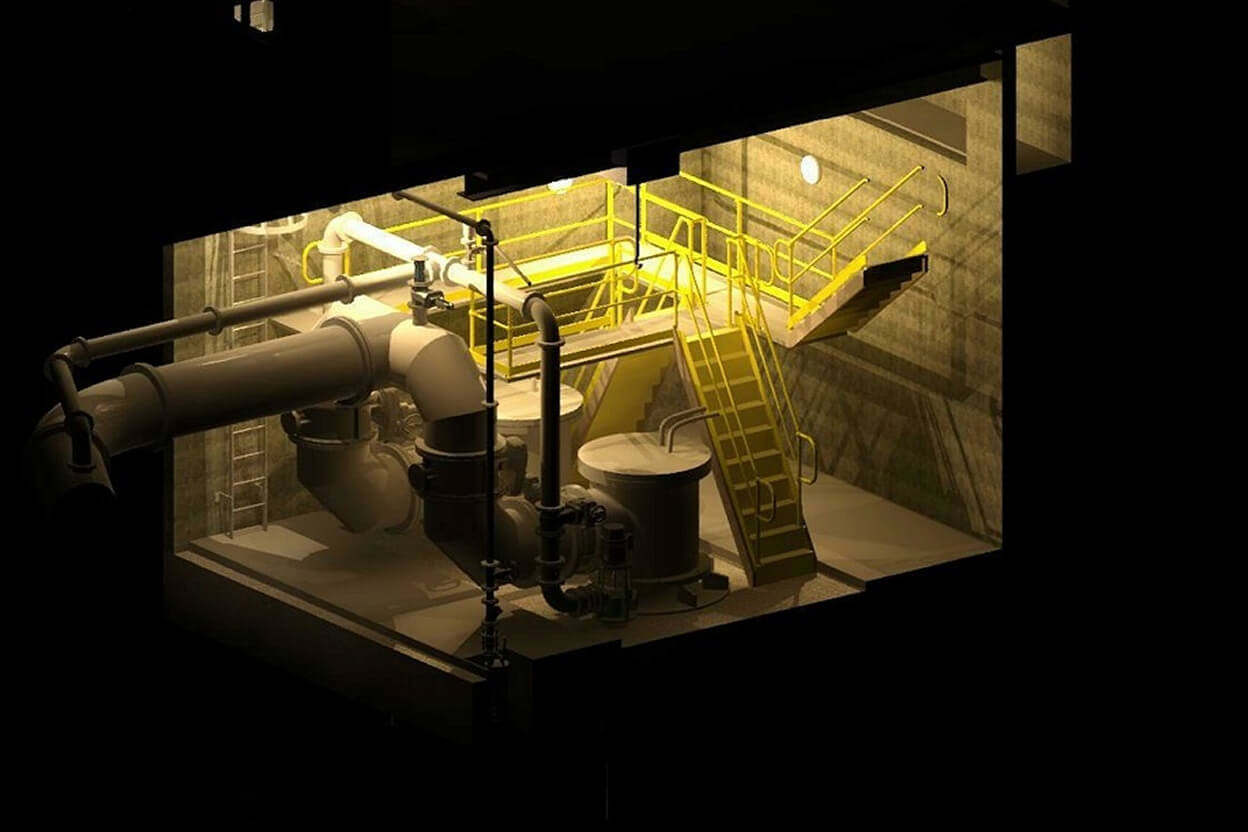 Upgrading of Robinson and Sturrock Dry Dock Dewatering Systems, photo 1 of 5